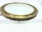 Round Mirror with Brass Frame by Sergio Mazza for Artemide, 1960s, Image 5