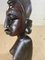 African Wooden Bust of a Woman, 20th Century 2