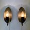 Brass Wall Lamps, 1950s, Set of 2 2