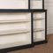 English Painted Breakfront Bookcase 9