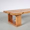 Dutch Pine Wooden Bench by Ate Van Apeldoorn for Houtwerk Hattem, 1970s 8