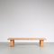 Dutch Pine Wooden Bench by Ate Van Apeldoorn for Houtwerk Hattem, 1970s, Image 10