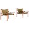 Sirocco Easy Chairs attributed to Arne Norell, 1970s, Set of 2 1