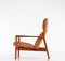 High Back USA-75 Armchair attributed to Folke Ohlsson for Dux, 1960s 6