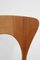 Chaise Peter Moderne en Teck par Niels Koefoed pour Hornslet, Danemark, 1960s 7