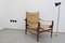 Teak Antelope Safari Easy Chair by Hans Olsen for Viskadalens Möbelindustri, 1960s 1