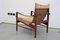 Teak Antelope Safari Easy Chair by Hans Olsen for Viskadalens Möbelindustri, 1960s 4