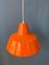 Lámpara colgante industrial Mid-Century de estilo Louis Poulsen, años 70, Imagen 6