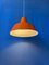 Lámpara colgante industrial Mid-Century de estilo Louis Poulsen, años 70, Imagen 3