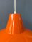 Lámpara colgante industrial Mid-Century de estilo Louis Poulsen, años 70, Imagen 10