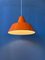 Lámpara colgante industrial Mid-Century de estilo Louis Poulsen, años 70, Imagen 2