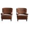 Mid-Century Swedish Lounge Chairs in Velvet from Ulferts Möbler, 1960s, Image 1