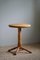 Danish Modern Rustic Brutalist Side Table / Pedestal in Pine, 1950s 4