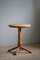 Danish Modern Rustic Brutalist Side Table / Pedestal in Pine, 1950s, Image 4