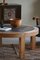 Large Danish Round Coffee Table in Pine & Ceramic by Sallingboe, 1970s, Image 3