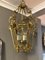 Antique French Louis XV Style Gilt Bronze Rococo Lantern, 1890 20