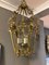 Antique French Louis XV Style Gilt Bronze Rococo Lantern, 1890 2