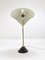 Lámpara de mesa Mid-Century de latón, años 50, Imagen 15