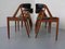 Model 31 Chairs in Teak by Kai Kristiansen for Schou Andersen, 1960s, Set of 6, Set of 6, Image 4