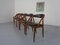 Modell 31 Stühle aus Teak von Kai Kristiansen für Schou Andersen, 1960er, 6er Set, 6er Set 9