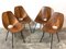 Dining Chairs attributed to Vittorio Nobili for Fratelli Tagliabue, 1950s, Set of 4 2