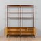 Scandinavian Two Bay Rosewood Free-Standing Wall Shelf, Norway, 1960s 5