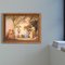 Artiste Italien, Adoration des Bergers, 19ème Siècle, Tempera sur Papier sur Toile 15