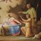 Italian Artist, Adoration of the Shepherds, 19th Century, Tempera on Paper on Canvas 10