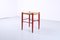 Tabouret Rouge et Rush dans le style de Gio Ponti, Italie, 1960s 7