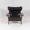 Mid-Century Modern Ox Lounge Chair in Leather attributed to Sergio Rodrigues, 1960s, Image 2