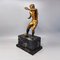 Escultura de bronce de un futbolista, Italia, años 20 a 30, Imagen 3