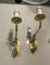 Large Brass Sconces by Estruia, 1980s, Set of 2 2