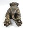 Escultura de bulldog grande de bronce, años 70, Imagen 5
