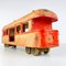 Vagón de tren de juguete vintage de madera, Italia, años 50, Imagen 3