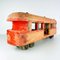 Vagón de tren de juguete vintage de madera, Italia, años 50, Imagen 1