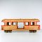 Vagón de tren de juguete vintage de madera, Italia, años 50, Imagen 2
