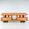 Vintage Wood Toy Railway Carriage, Italy, 1950s 2