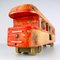 Vintage Wood Toy Railway Carriage, Italy, 1950s, Image 5