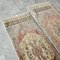 Small Turkish Faded Rugs, Set of 2 8