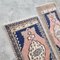 Traditional Handwoven Turkish Oushak Wool Bath Mats, Set of 2 7