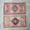 Turkish Oushak Petite Wool Doormats, 1980s, Set of 2 1