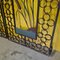 French Wrought Iron Doors with Quatrefoil Motif, 1950s, Set of 2 14