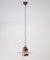 Lámpara colgante de bronce, años 70, Imagen 6