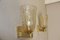 Barovier Murano Pulegoso Gold Glass Sconces from Barovier & Toso, 1990s 12