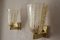 Barovier Murano Pulegoso Gold Glass Sconces from Barovier & Toso, 1990s 8