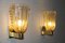 Barovier Murano Pulegoso Gold Glass Sconces from Barovier & Toso, 1990s, Image 7