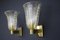 Barovier Murano Pulegoso Gold Glass Sconces from Barovier & Toso, 1990s, Image 2