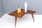 Tavolino da caffè vintage in legno impiallacciato di forma irregolare, attribuito a Gio Ponti, Italia, anni '50, Immagine 2