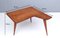Vintage Irregular Shaped Wooden Veneer Coffee Table attributed to Gio Ponti, Italy, 1950s, Image 13