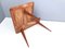 Vintage Irregular Shaped Wooden Veneer Coffee Table attributed to Gio Ponti, Italy, 1950s, Image 11